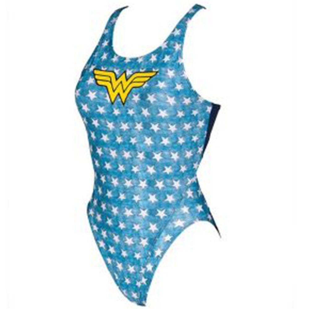 Arena Wonder Woman Stars Swim Tech One Piece Swimsuit NEW Size 22